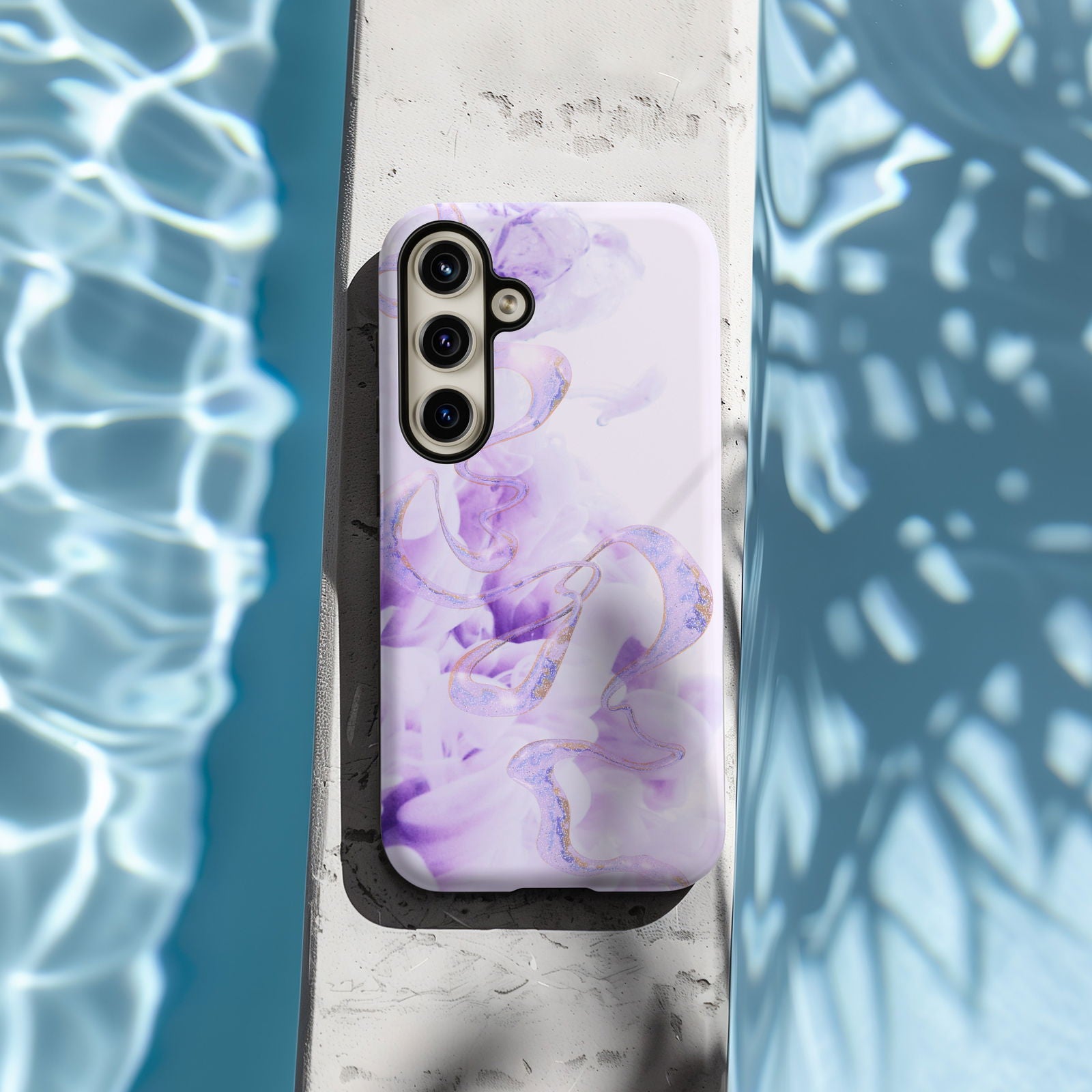 Abstract Purple Fluid Magsafe iPhone Case - Techy Treasures -  