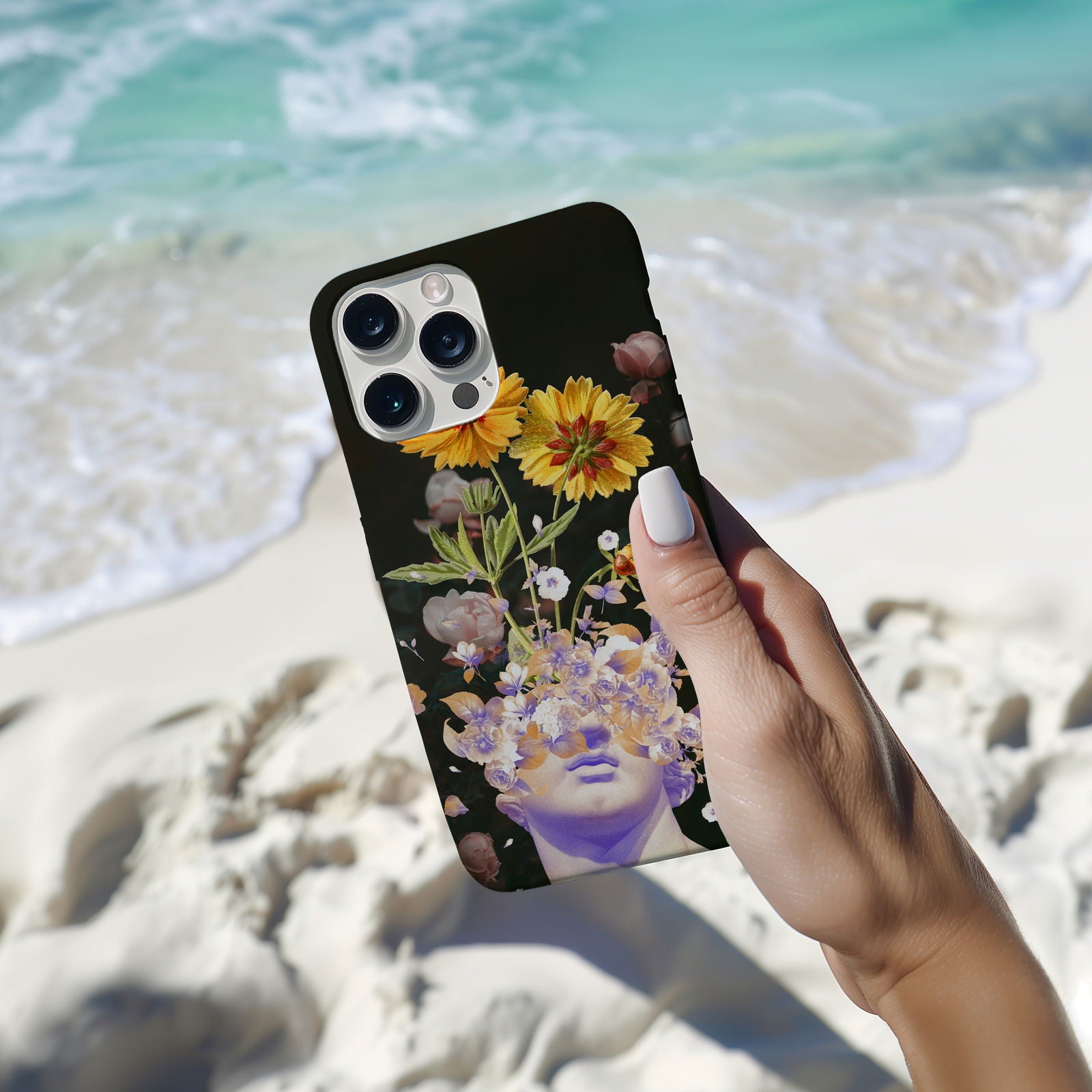 Aesthetic Floral Sculpture Magsafe iPhone Case - Techy Treasures -  