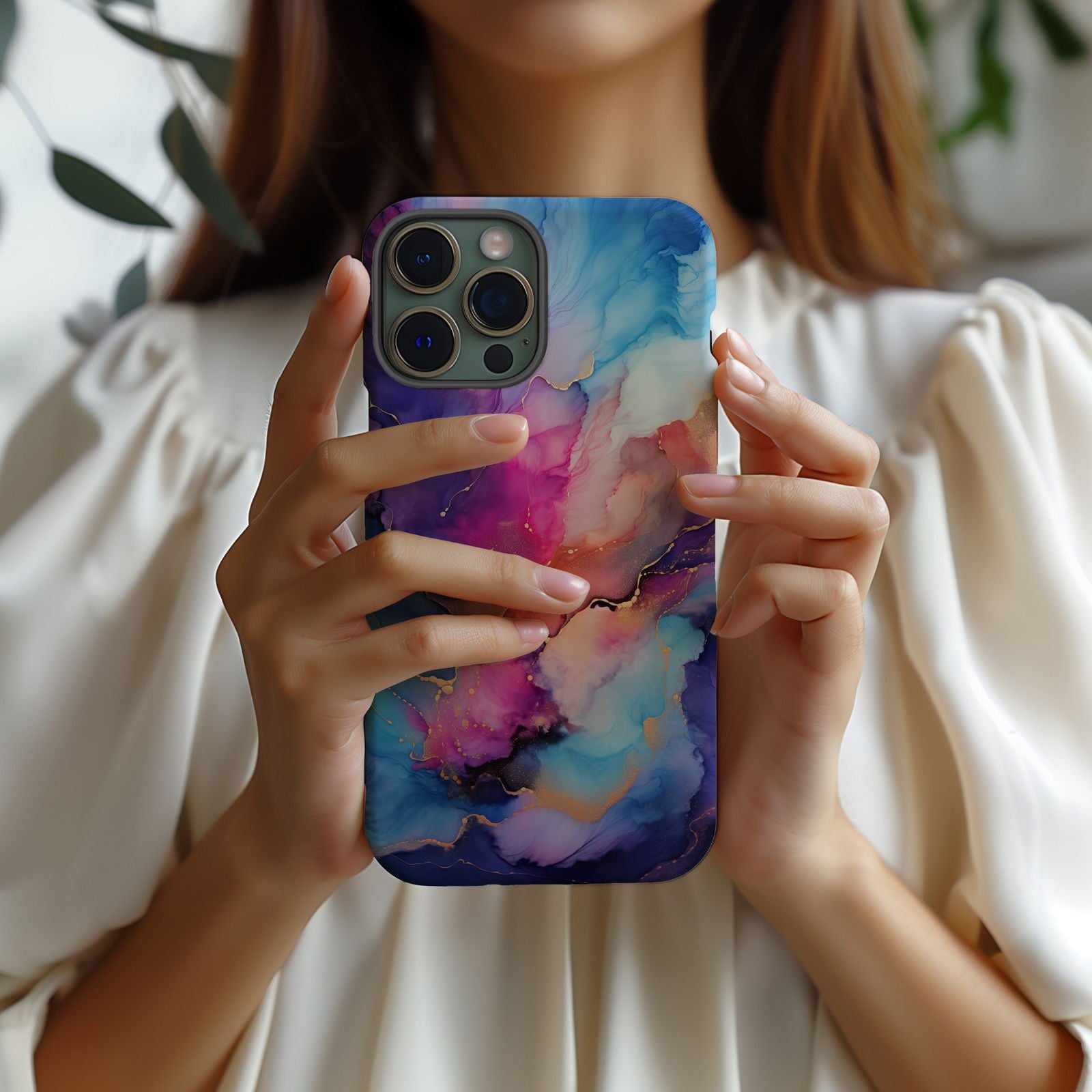Alcohol Ink Painting Of An Abstract Nebula - Techy Treasures -  