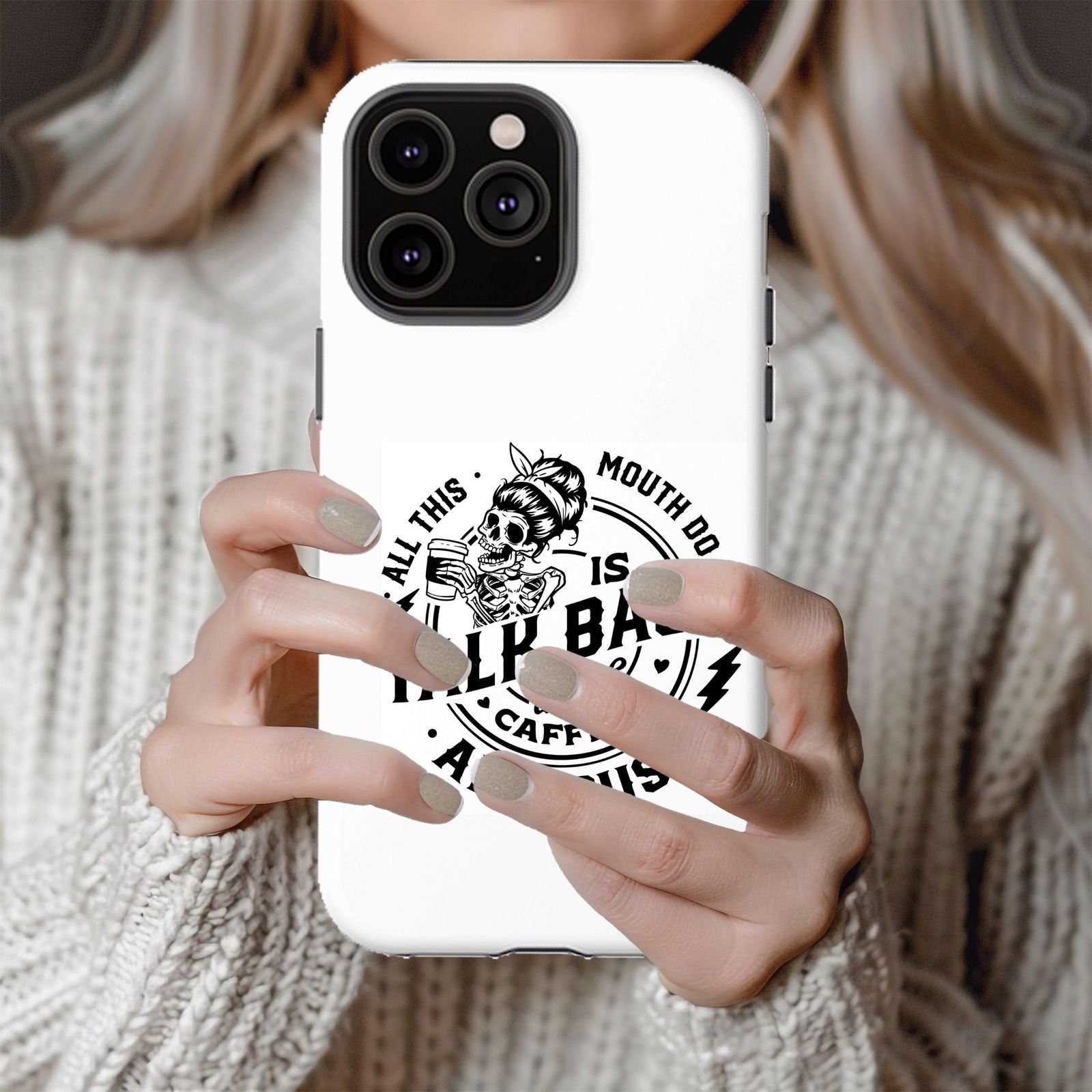 All This Mouth Do Is Talk Back Magsafe iPhone Tough Case - Techy Treasures -  