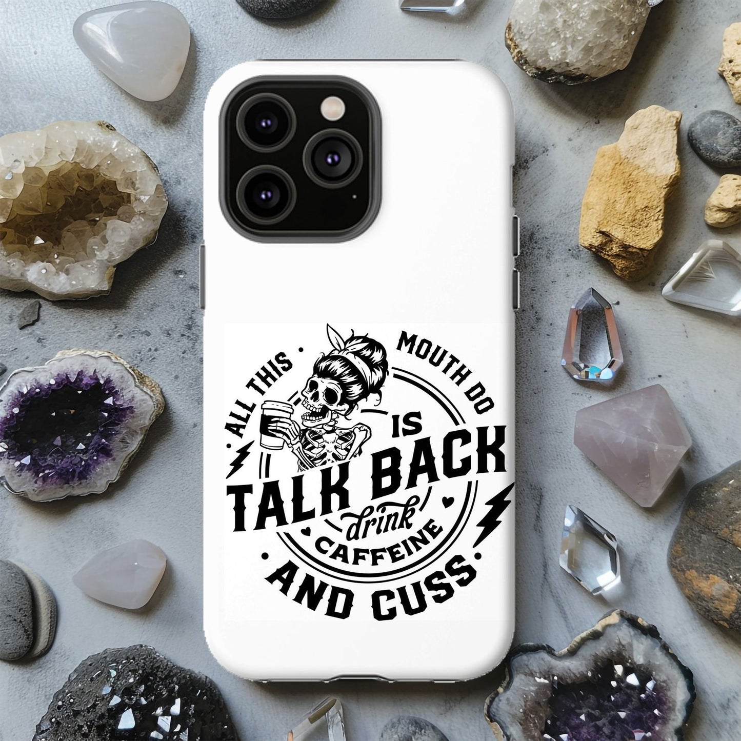All This Mouth Do Is Talk Back Magsafe iPhone Tough Case - Techy Treasures -  