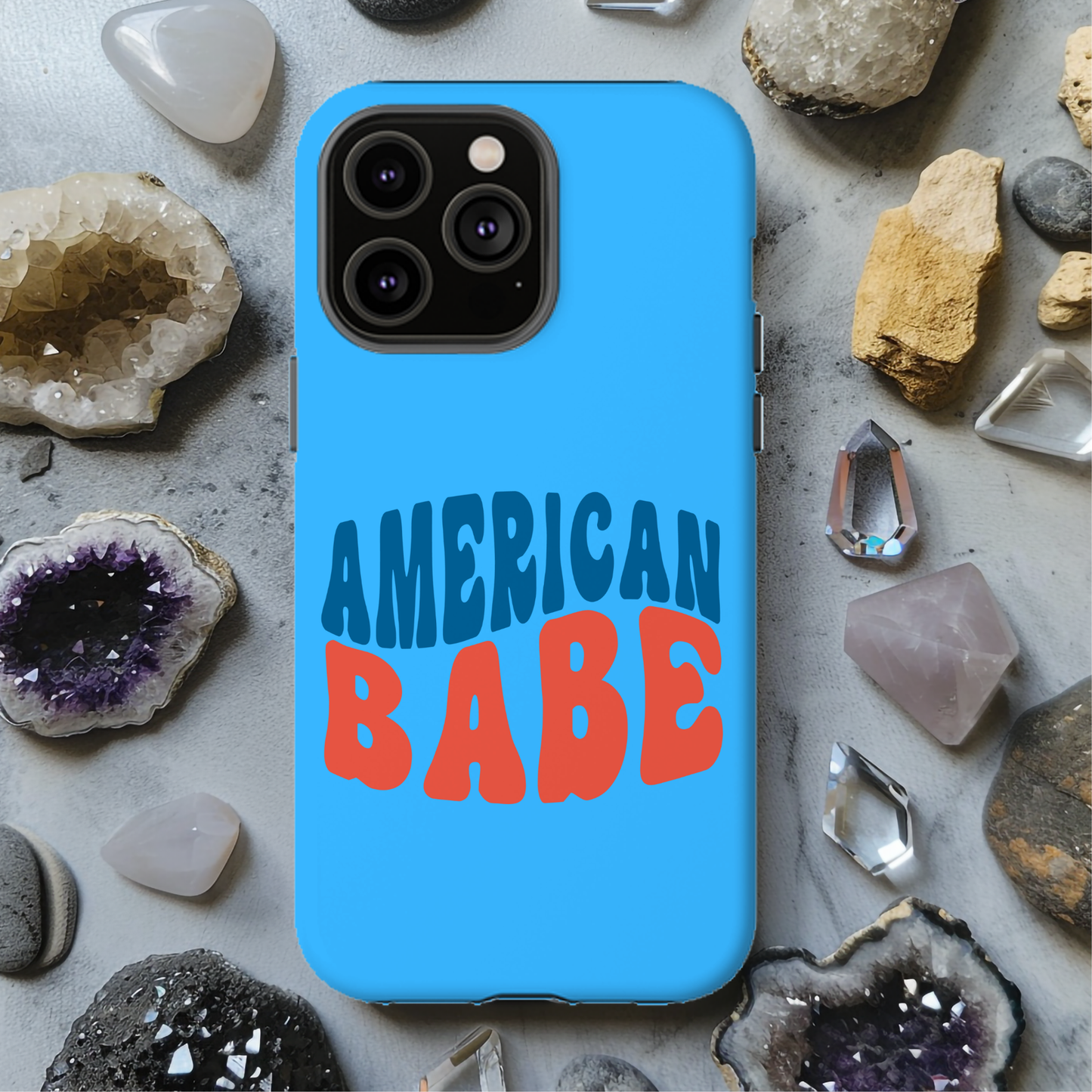 American Babe Magsafe iPhone Tough Case - Techy Treasures -  
