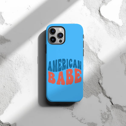 American Babe Magsafe iPhone Tough Case - Techy Treasures -  
