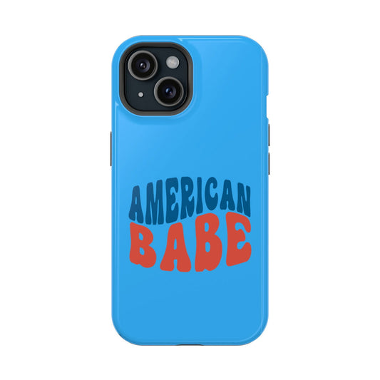 American Babe Magsafe iPhone Tough Case - Techy Treasures - Phone Case 