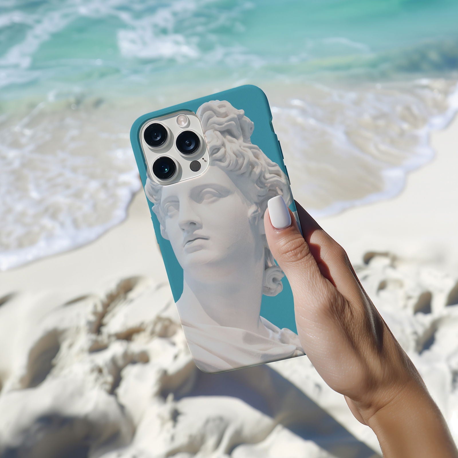 Ancient Greek Statue Magsafe iPhone Case - Techy Treasures -  
