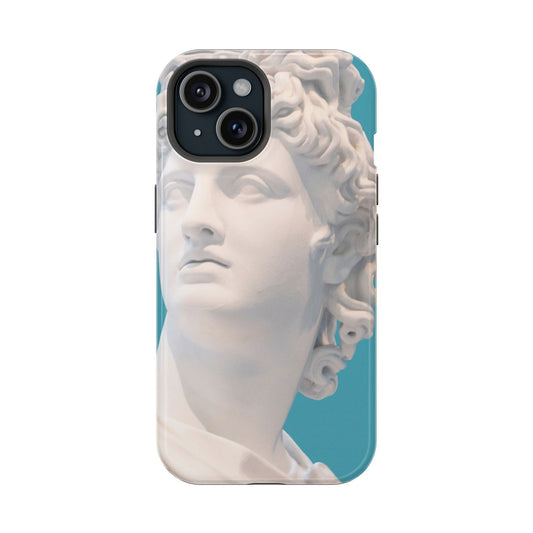 Ancient Greek Statue Magsafe iPhone Case - Techy Treasures - Mobile Phone Cases 