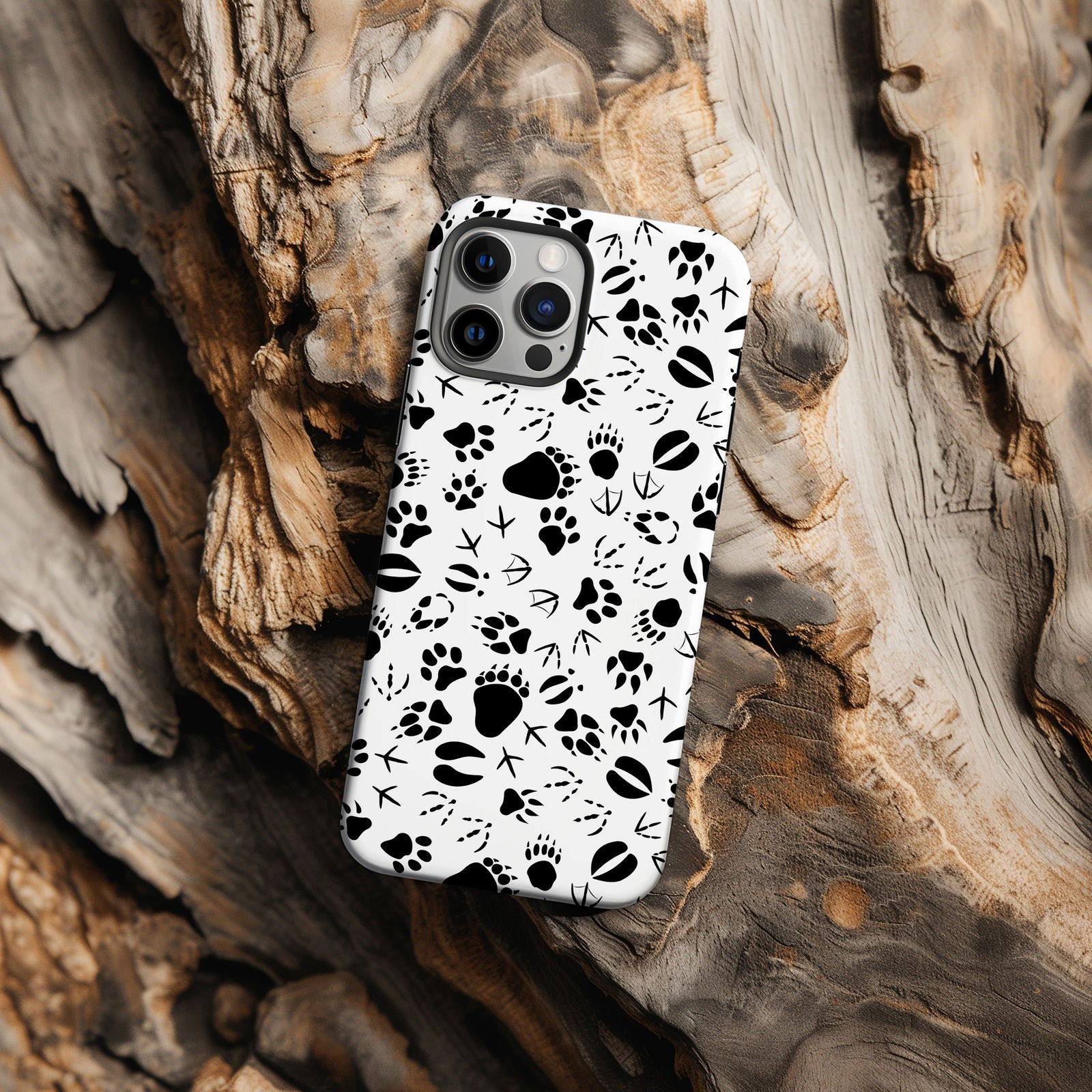 Animal Footprints Magsafe iPhone Case - Techy Treasures -  