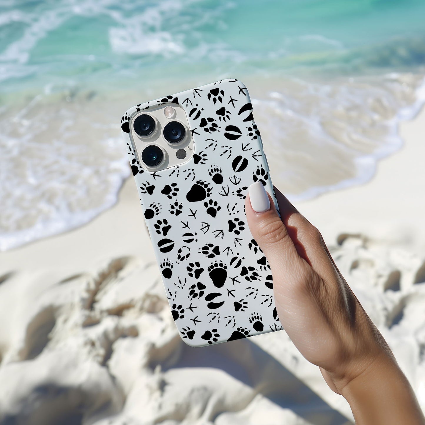 Animal Footprints Magsafe iPhone Case - Techy Treasures -  