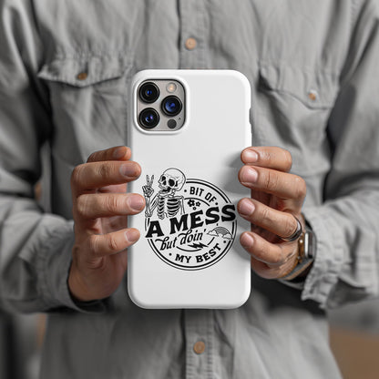 Bit Of A Mess But Doin My Best Magsafe iPhone Tough Case - Techy Treasures -  
