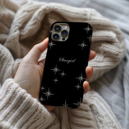 Black White Stargirl Magsafe iPhone Case - Techy Treasures -  