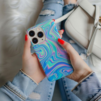 Blue And Pink 3D Gradient Magsafe iPhone Case - Techy Treasures -  