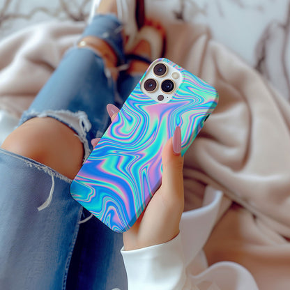 Blue And Pink 3D Gradient Magsafe iPhone Case - Techy Treasures -  