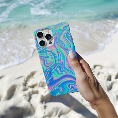 Blue And Pink 3D Gradient Magsafe iPhone Case - Techy Treasures -  