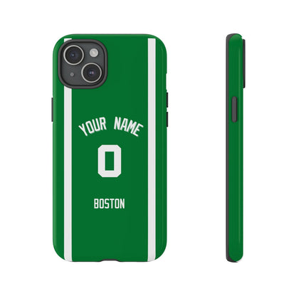 Boston Pro Basketball Tough Cases - Techy Treasures - Phone Case 