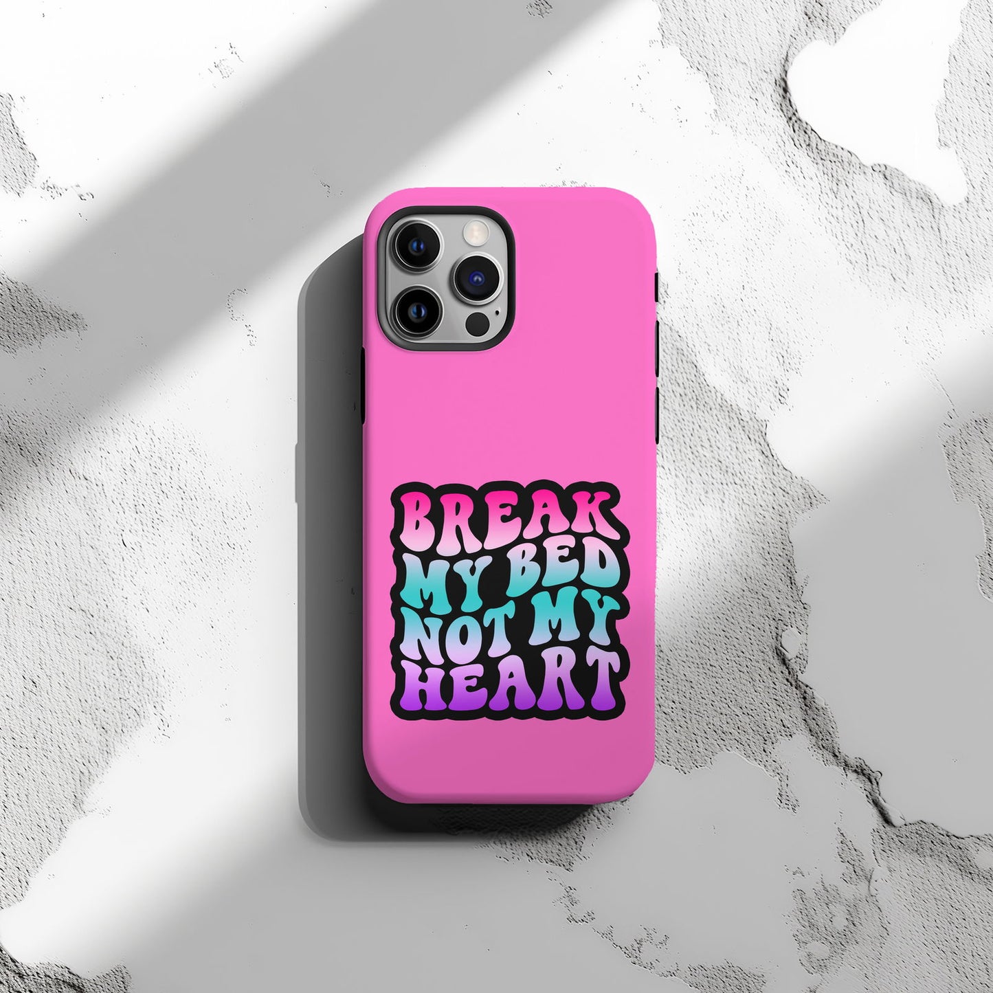 Break My Bed Not My Heart Magsafe iPhone Tough Case - Techy Treasures -  