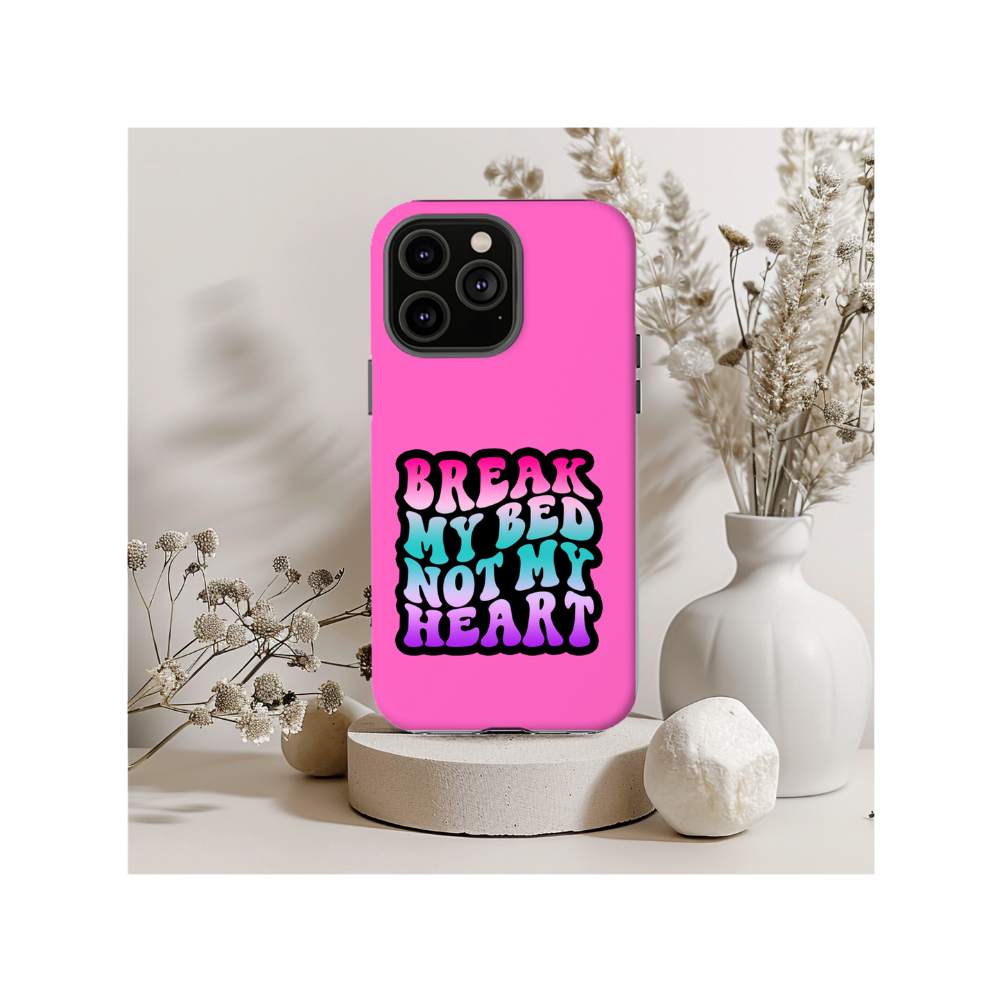 Break My Bed Not My Heart Magsafe iPhone Tough Case - Techy Treasures -  