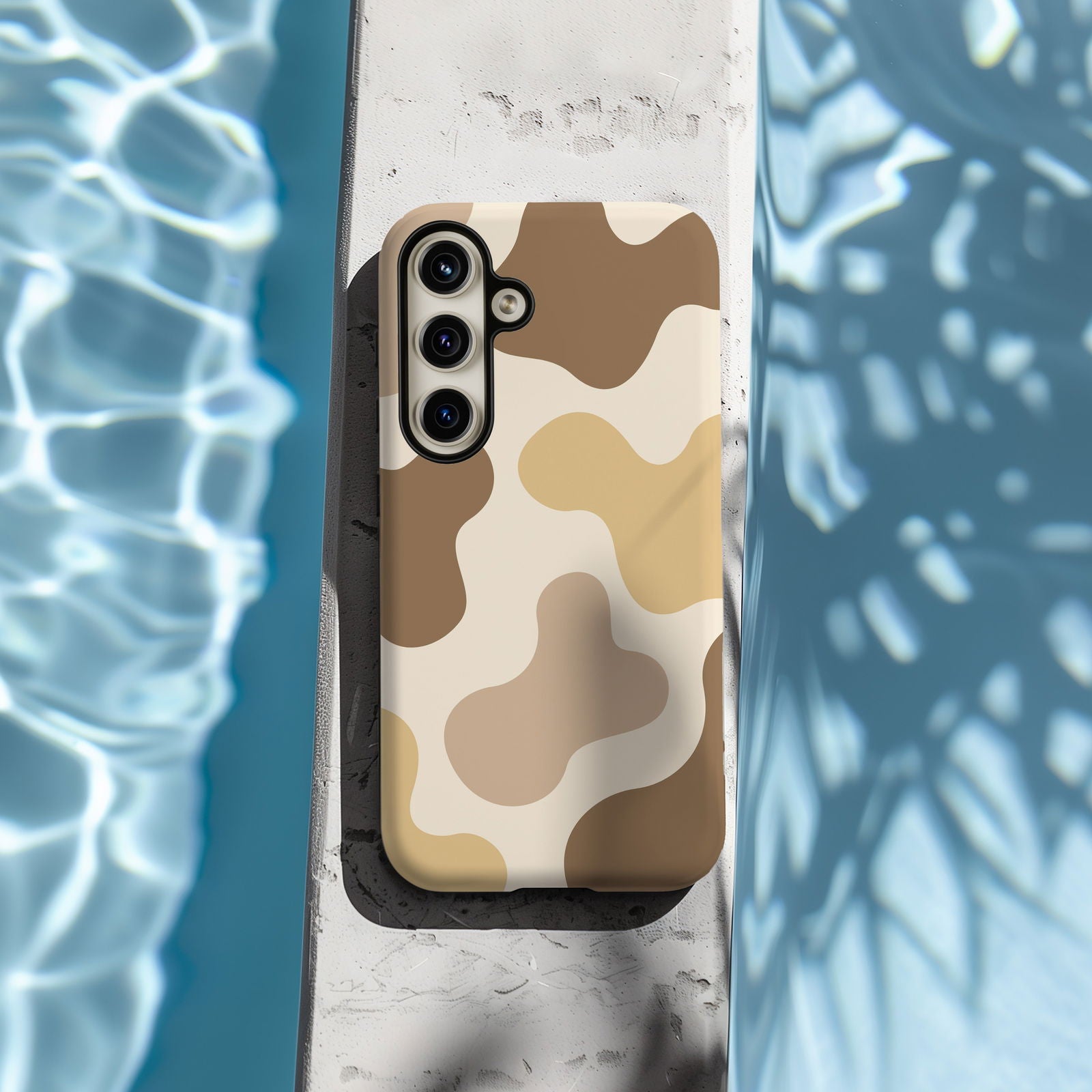 Brown and Tan Cow Print Magsafe iPhone Case - Techy Treasures -  