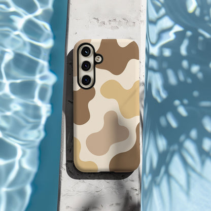 Brown and Tan Cow Print Magsafe iPhone Case - Techy Treasures -  