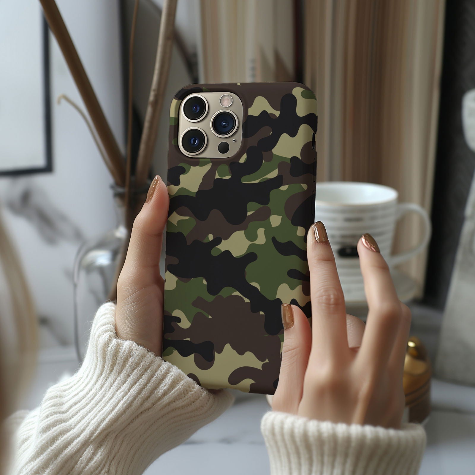 Camo  Magsafe iPhone Case - Techy Treasures -  