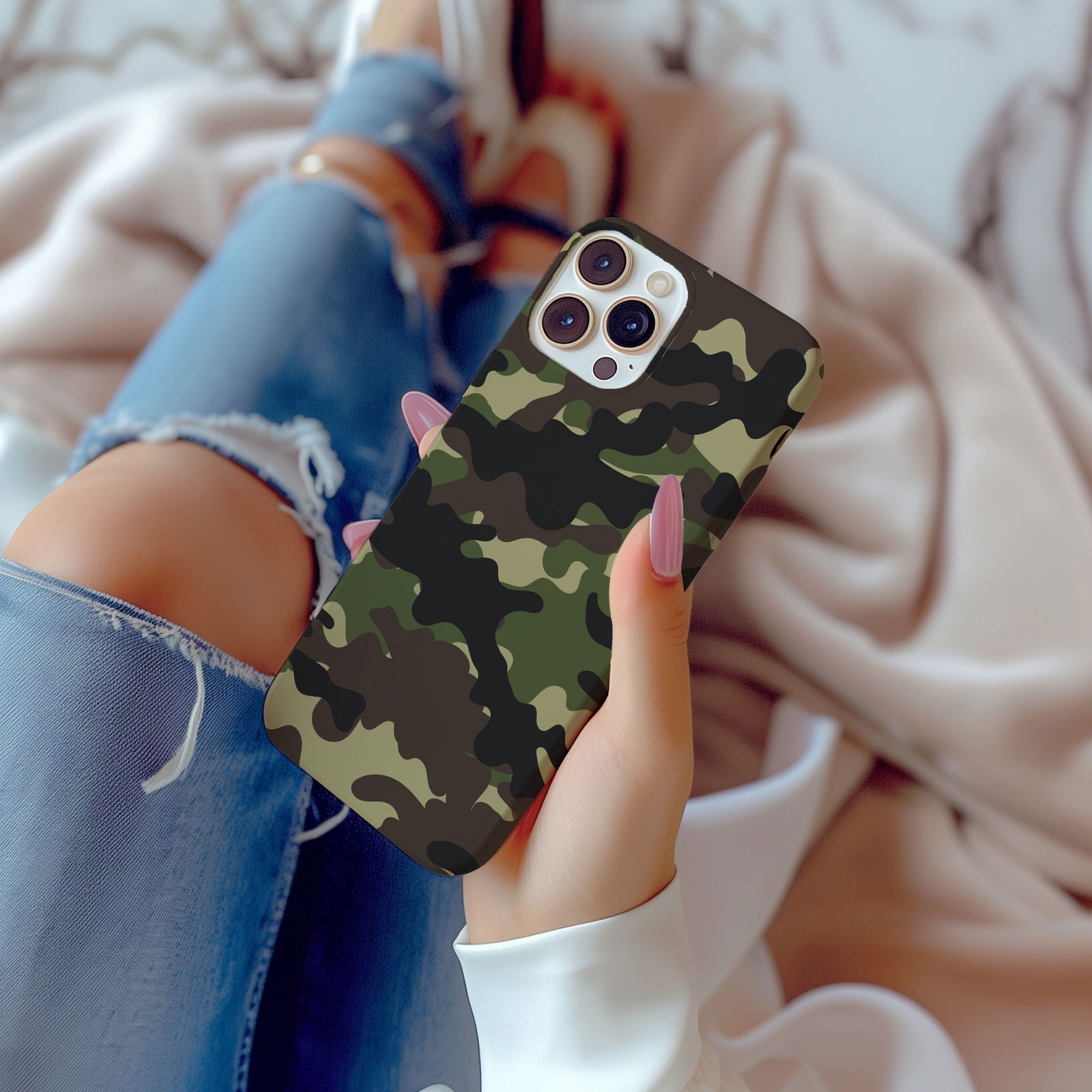 Camo  Magsafe iPhone Case - Techy Treasures -  