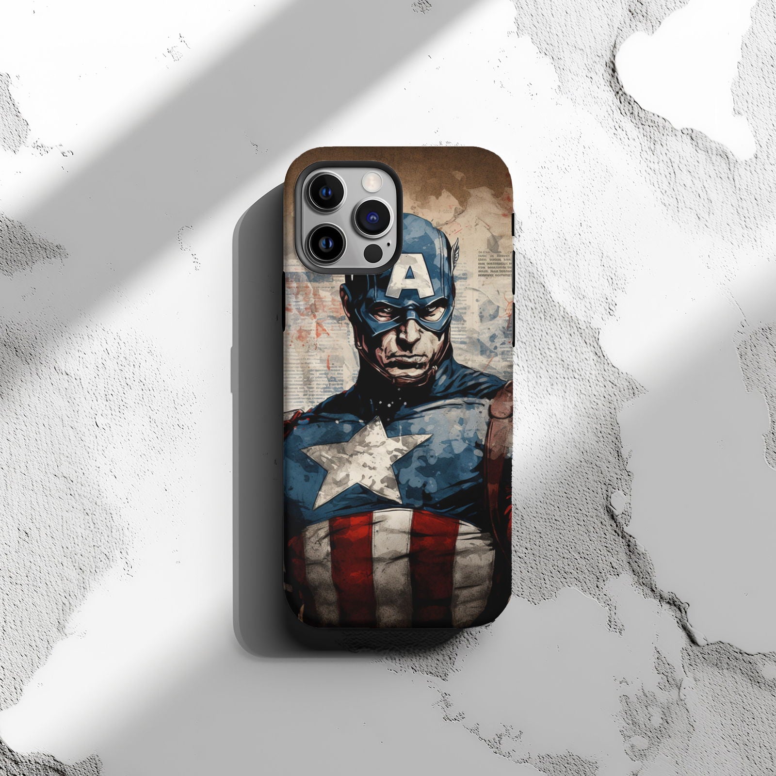 Captain America Shield Defender Magsafe Tough Phone Case - Techy Treasures -  