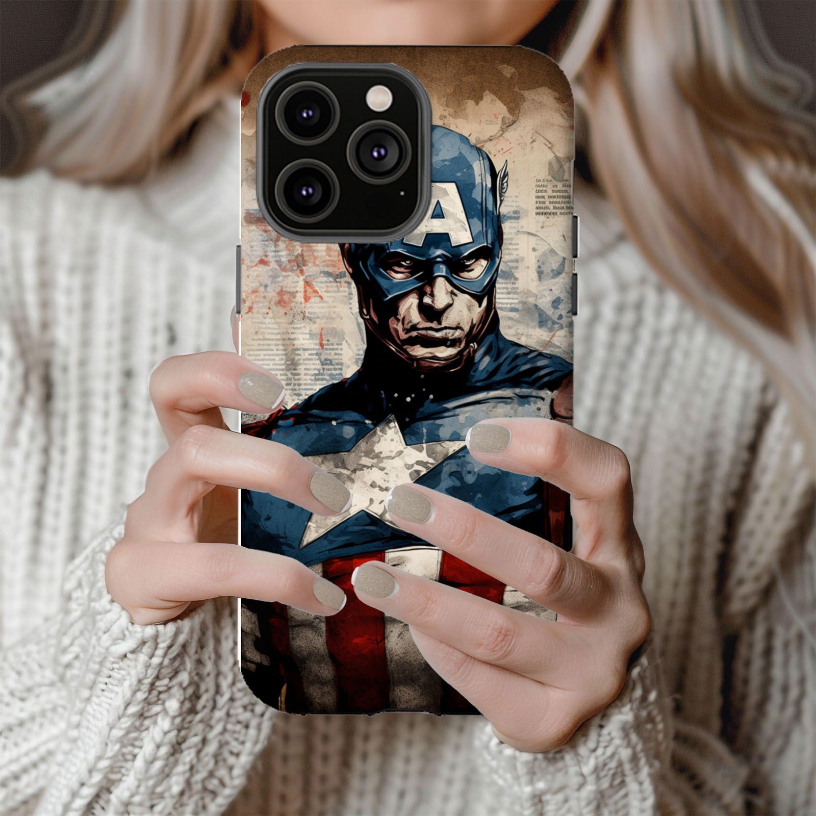 Captain America Shield Defender Magsafe Tough Phone Case - Techy Treasures -  