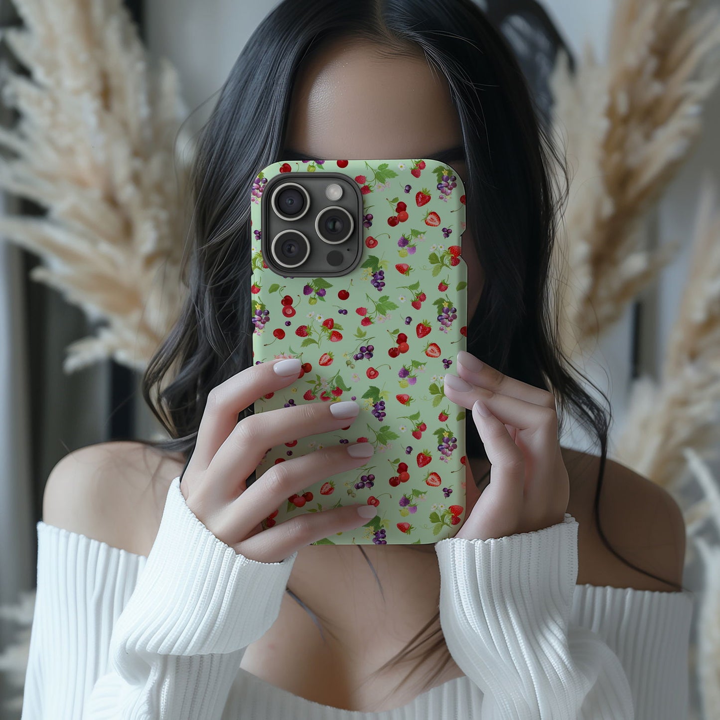 Colorful Botanical Berries Magsafe iPhone Case - Techy Treasures -  
