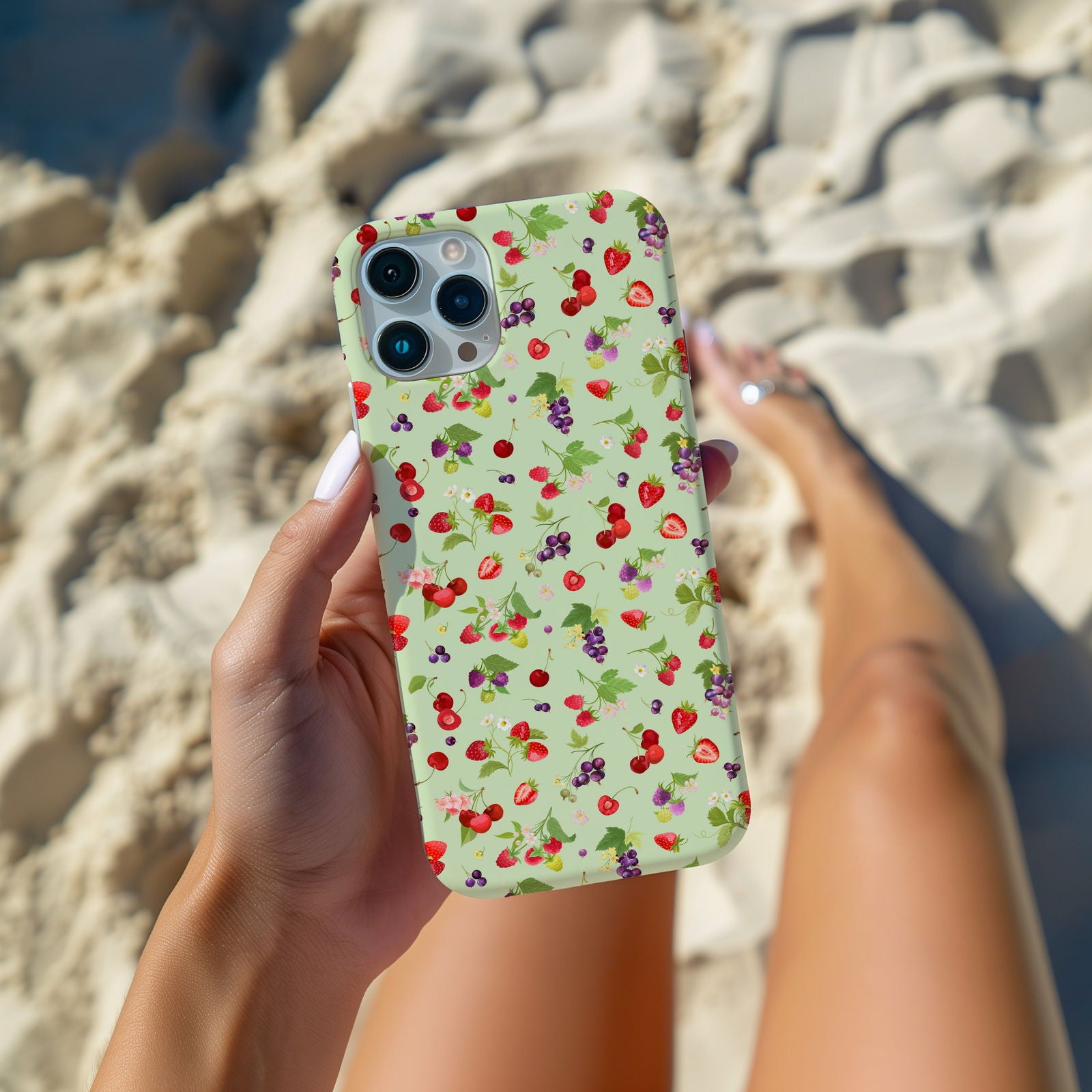 Colorful Botanical Berries Magsafe iPhone Case - Techy Treasures -  