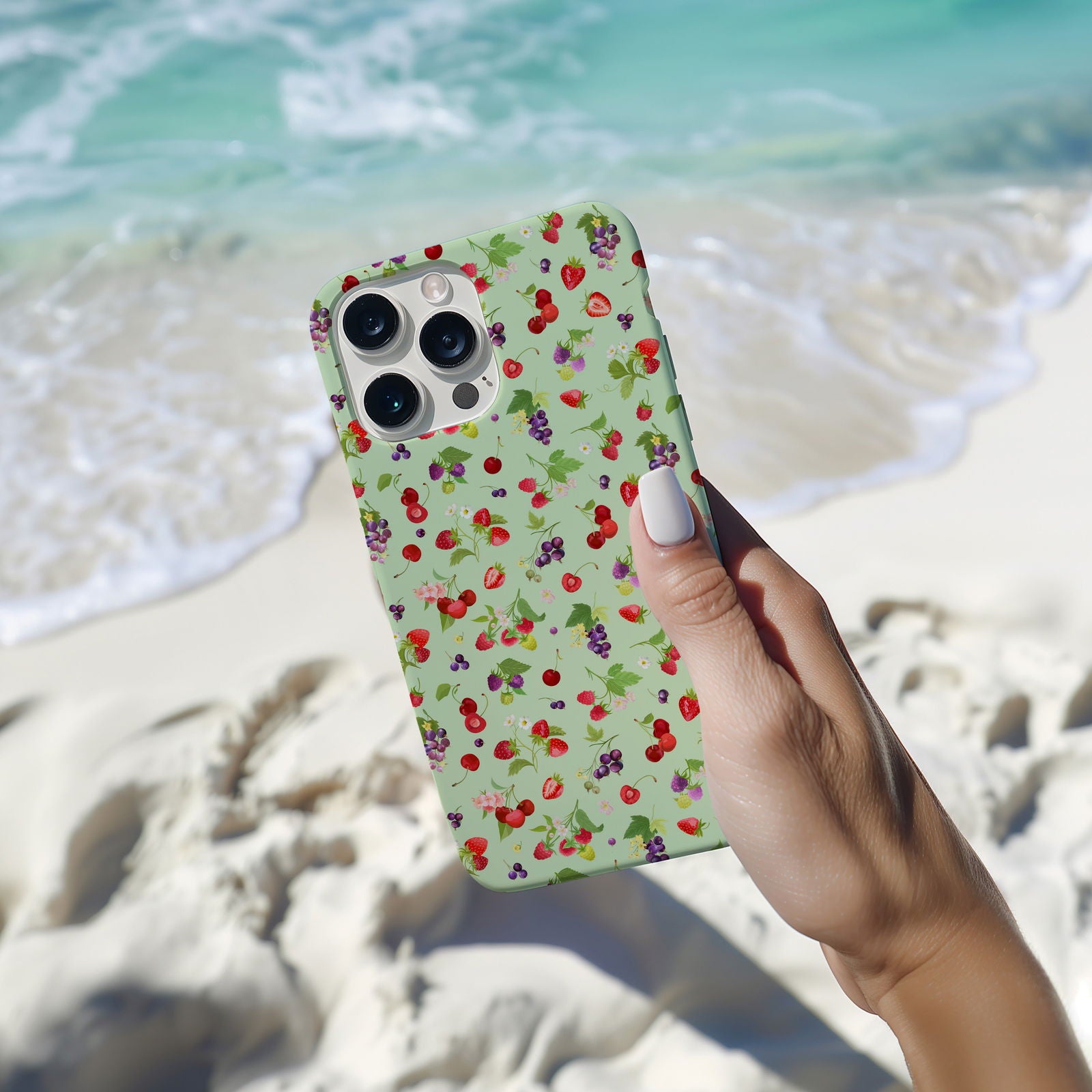 Colorful Botanical Berries Magsafe iPhone Case - Techy Treasures -  