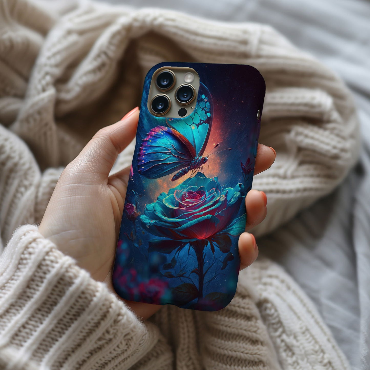 Colorful Butterfly Design MagSafe iPhone Case - Featuring an Array of Vibrant Butterflies, Combining Style and Functionality. - Techy Treasures -  