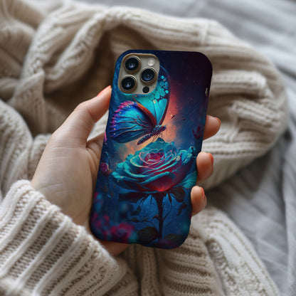 Colorful Butterfly Design MagSafe iPhone Case - Featuring an Array of Vibrant Butterflies, Combining Style and Functionality. - Techy Treasures -  