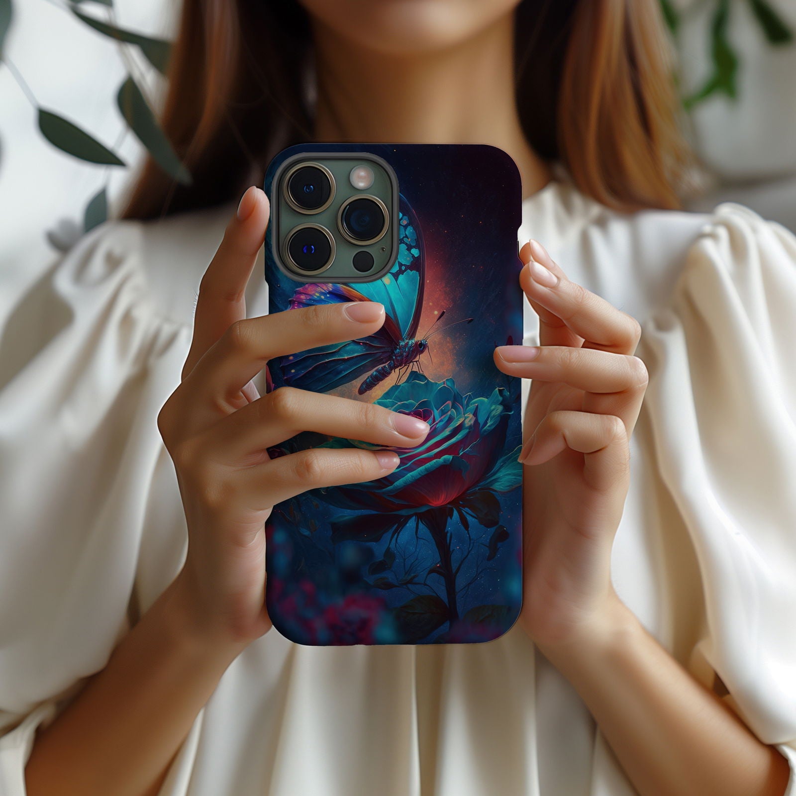 Colorful Butterfly Design MagSafe iPhone Case - Featuring an Array of Vibrant Butterflies, Combining Style and Functionality. - Techy Treasures -  