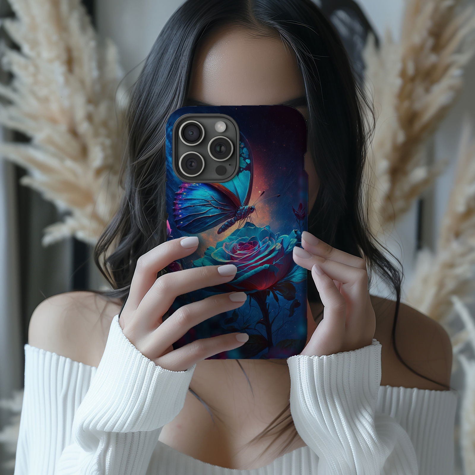 Colorful Butterfly Design MagSafe iPhone Case - Featuring an Array of Vibrant Butterflies, Combining Style and Functionality. - Techy Treasures -  