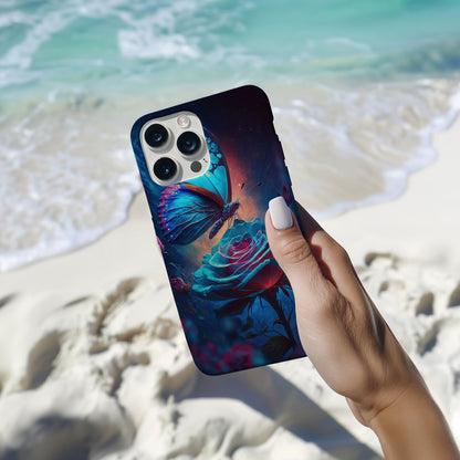 Colorful Butterfly Design MagSafe iPhone Case - Featuring an Array of Vibrant Butterflies, Combining Style and Functionality. - Techy Treasures -  
