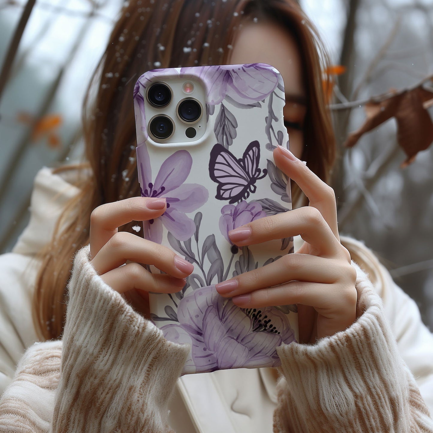 Colorful Butterfly Design MagSafe iPhone Case - Featuring an Array of Vibrant Butterflies, Combining Style and Functionality. - Techy Treasures -  