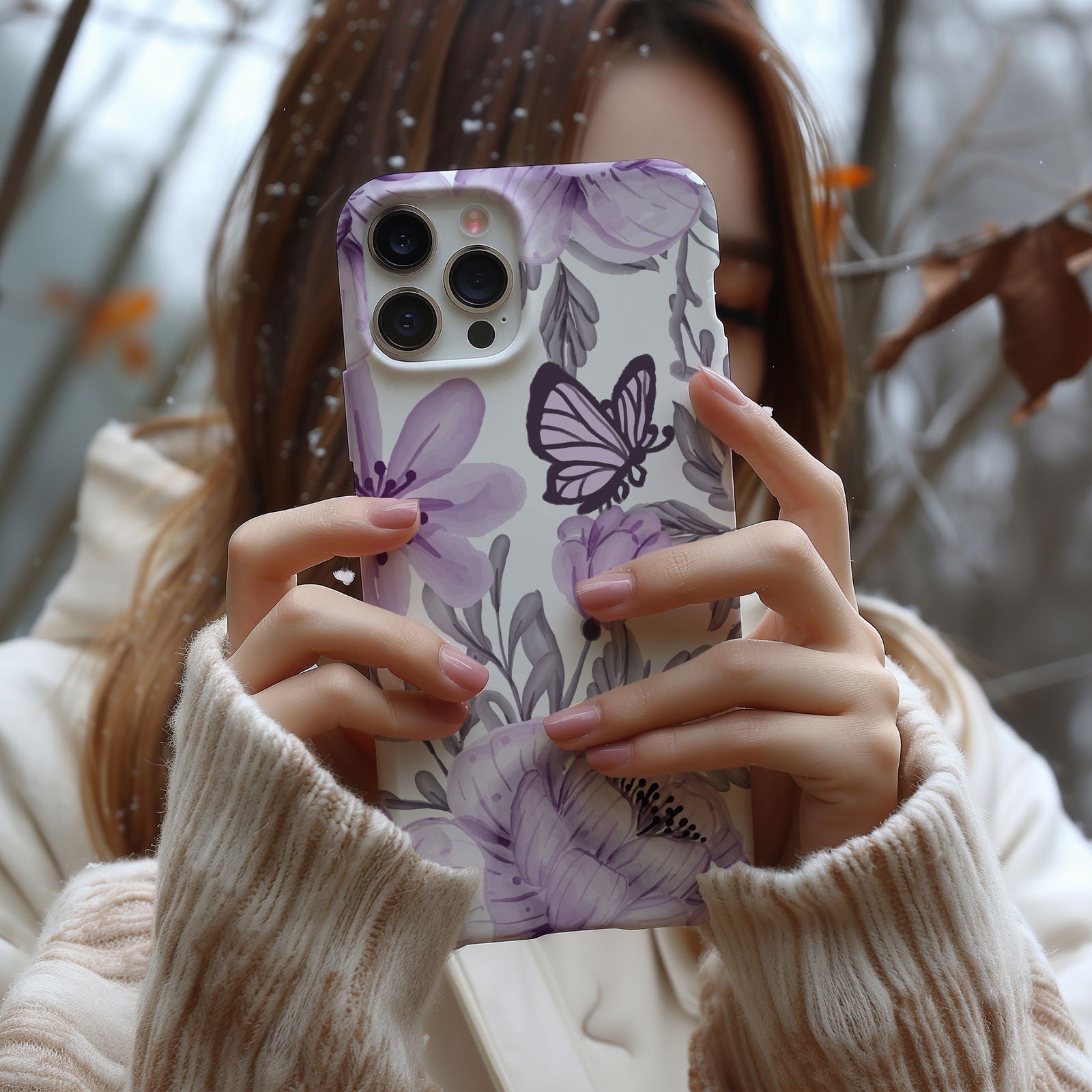 Colorful Butterfly Design MagSafe iPhone Case - Featuring an Array of Vibrant Butterflies, Combining Style and Functionality. - Techy Treasures -  