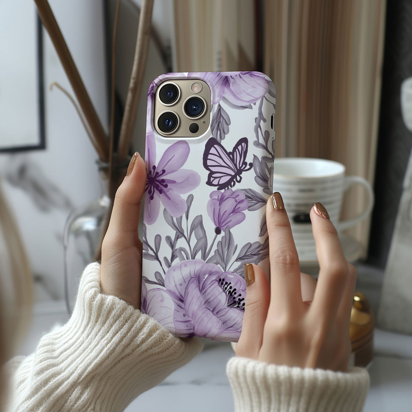 Colorful Butterfly Design MagSafe iPhone Case - Featuring an Array of Vibrant Butterflies, Combining Style and Functionality. - Techy Treasures -  