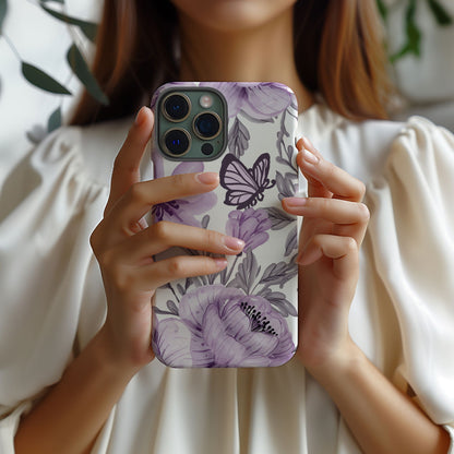 Colorful Butterfly Design MagSafe iPhone Case - Featuring an Array of Vibrant Butterflies, Combining Style and Functionality. - Techy Treasures -  
