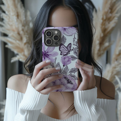 Colorful Butterfly Design MagSafe iPhone Case - Featuring an Array of Vibrant Butterflies, Combining Style and Functionality. - Techy Treasures -  