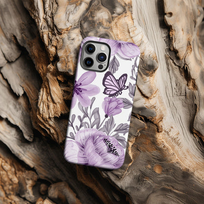 Colorful Butterfly Design MagSafe iPhone Case - Featuring an Array of Vibrant Butterflies, Combining Style and Functionality. - Techy Treasures -  