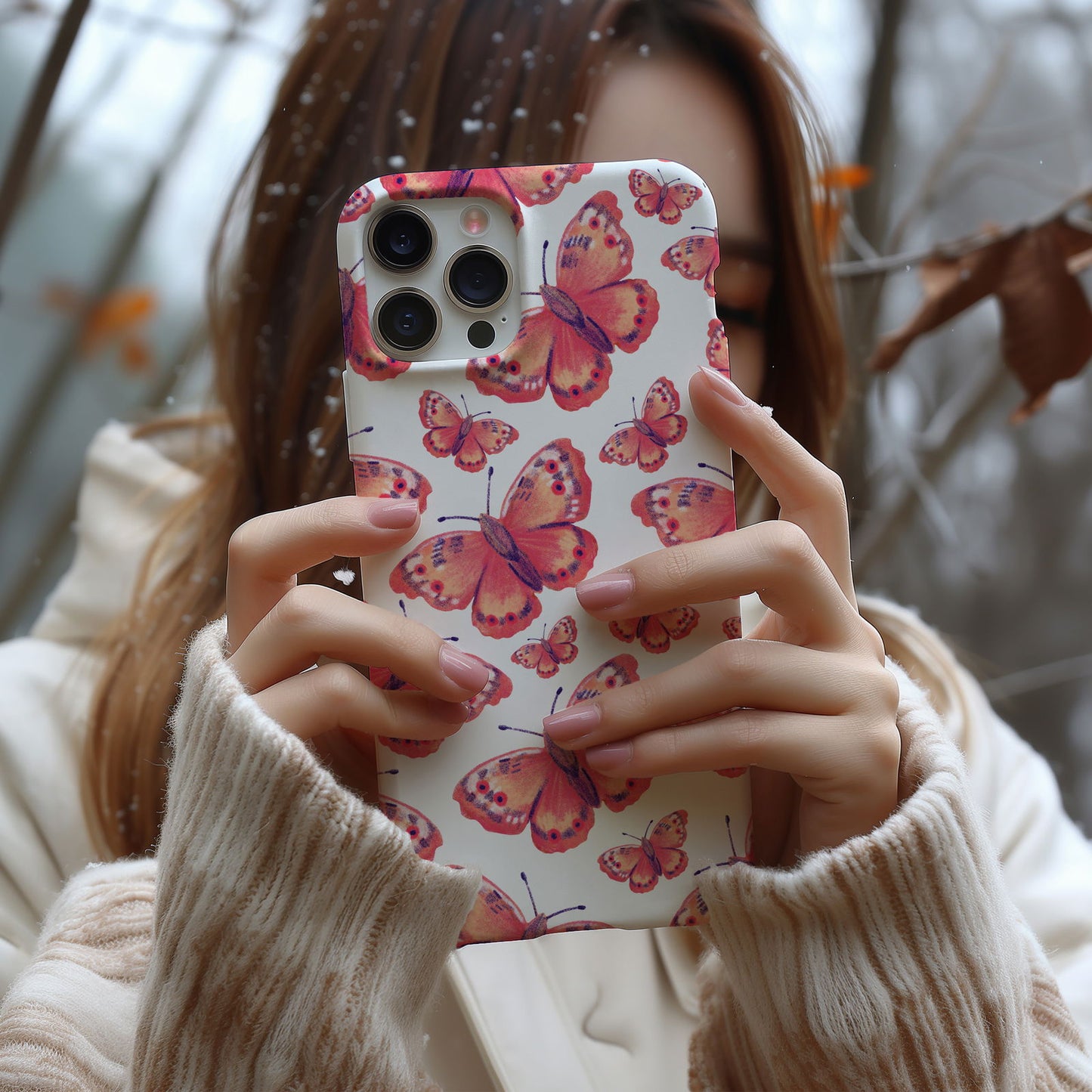 Colorful Butterfly Design MagSafe iPhone Case - Featuring an Array of Vibrant Butterflies, Combining Style and Functionality. - Techy Treasures -  