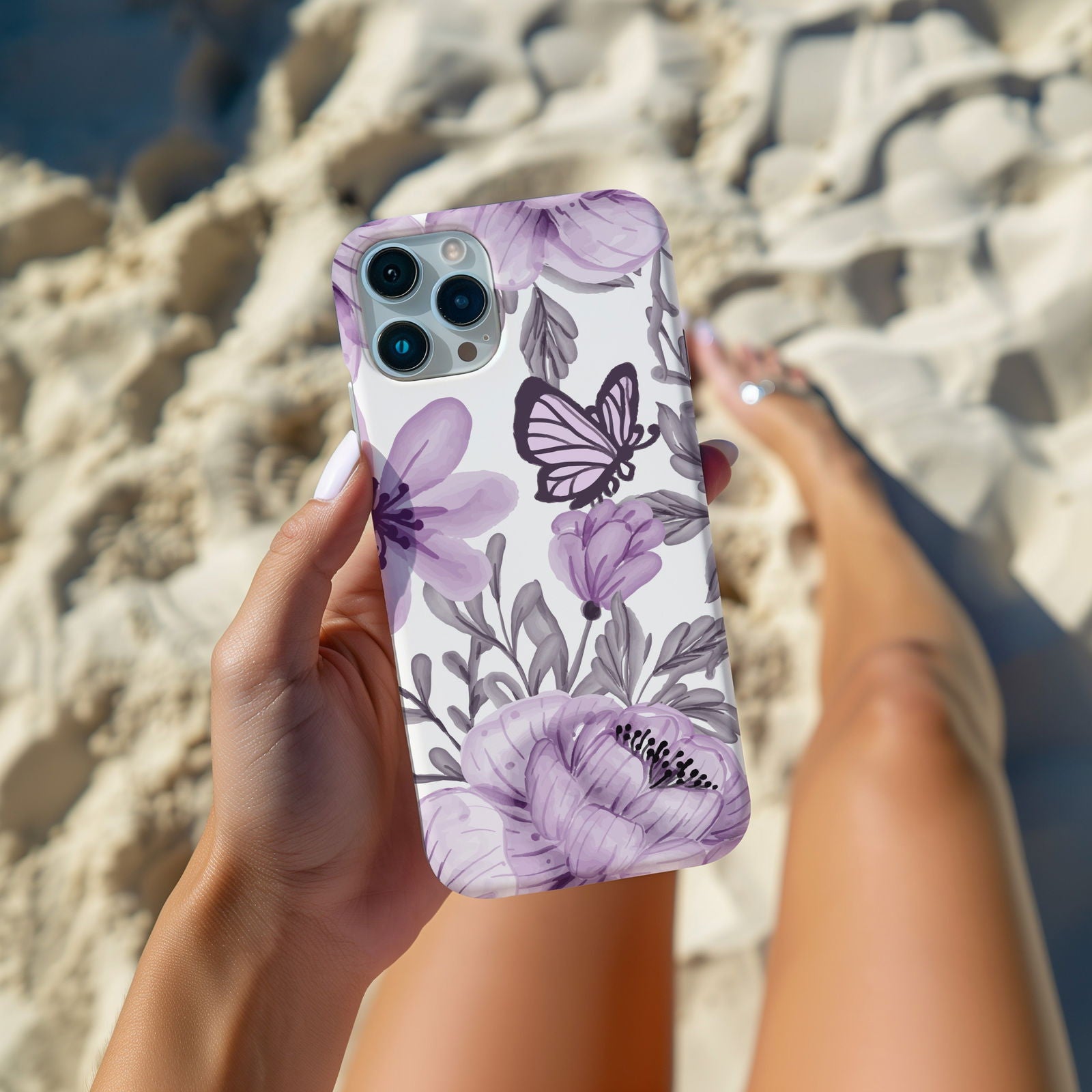 Colorful Butterfly Design MagSafe iPhone Case - Featuring an Array of Vibrant Butterflies, Combining Style and Functionality. - Techy Treasures -  