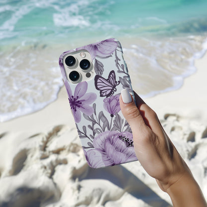 Colorful Butterfly Design MagSafe iPhone Case - Featuring an Array of Vibrant Butterflies, Combining Style and Functionality. - Techy Treasures -  