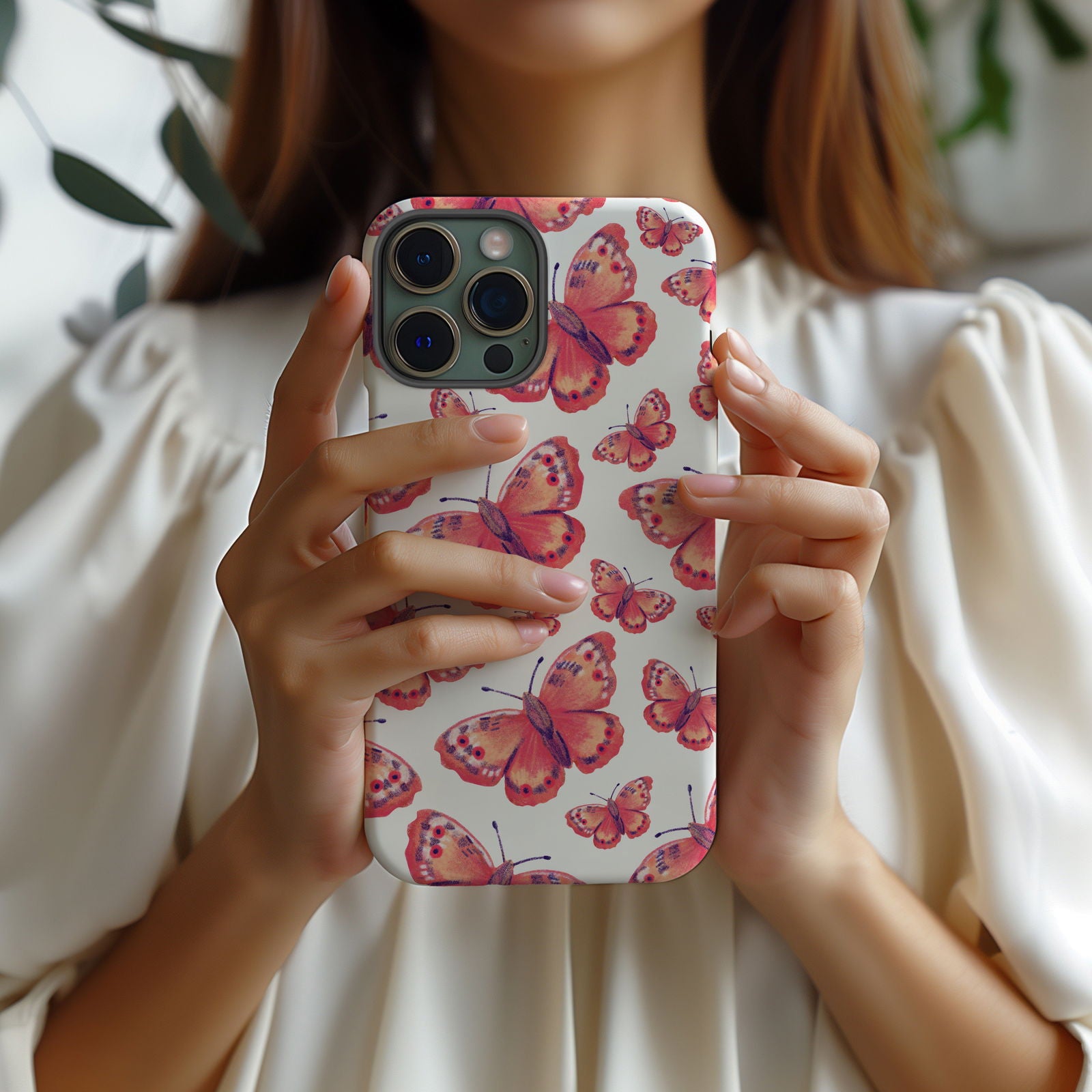 Colorful Butterfly Design MagSafe iPhone Case - Featuring an Array of Vibrant Butterflies, Combining Style and Functionality. - Techy Treasures -  