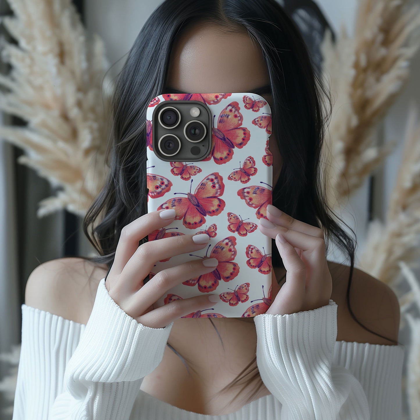 Colorful Butterfly Design MagSafe iPhone Case - Featuring an Array of Vibrant Butterflies, Combining Style and Functionality. - Techy Treasures -  