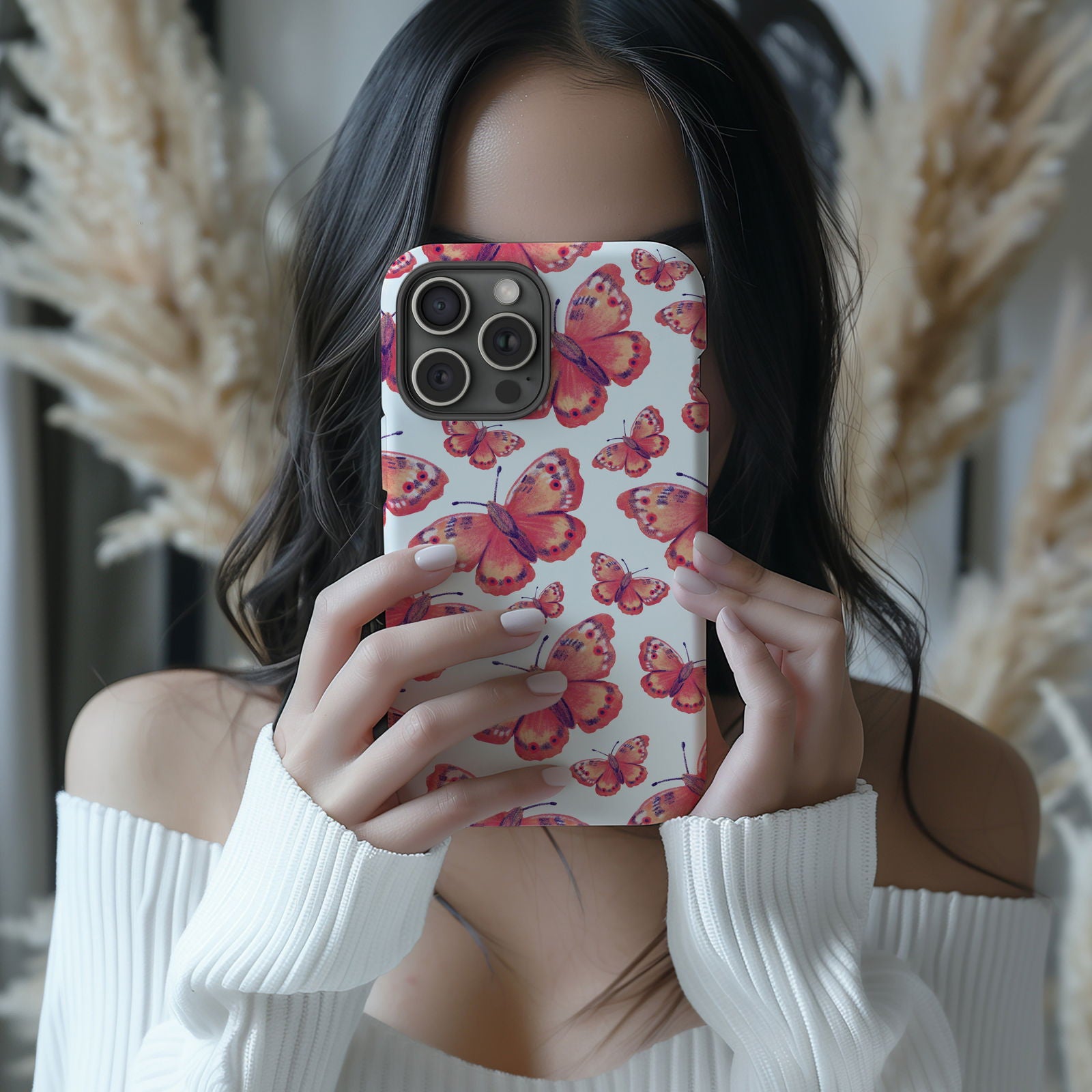 Colorful Butterfly Design MagSafe iPhone Case - Featuring an Array of Vibrant Butterflies, Combining Style and Functionality. - Techy Treasures -  