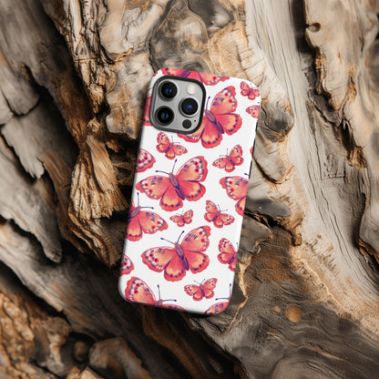 Colorful Butterfly Design MagSafe iPhone Case - Featuring an Array of Vibrant Butterflies, Combining Style and Functionality. - Techy Treasures -  