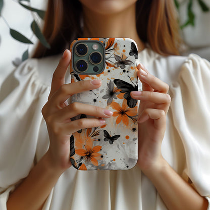 Colorful Butterfly Design MagSafe iPhone Case - Featuring an Array of Vibrant Butterflies, Combining Style and Functionality. - Techy Treasures -  