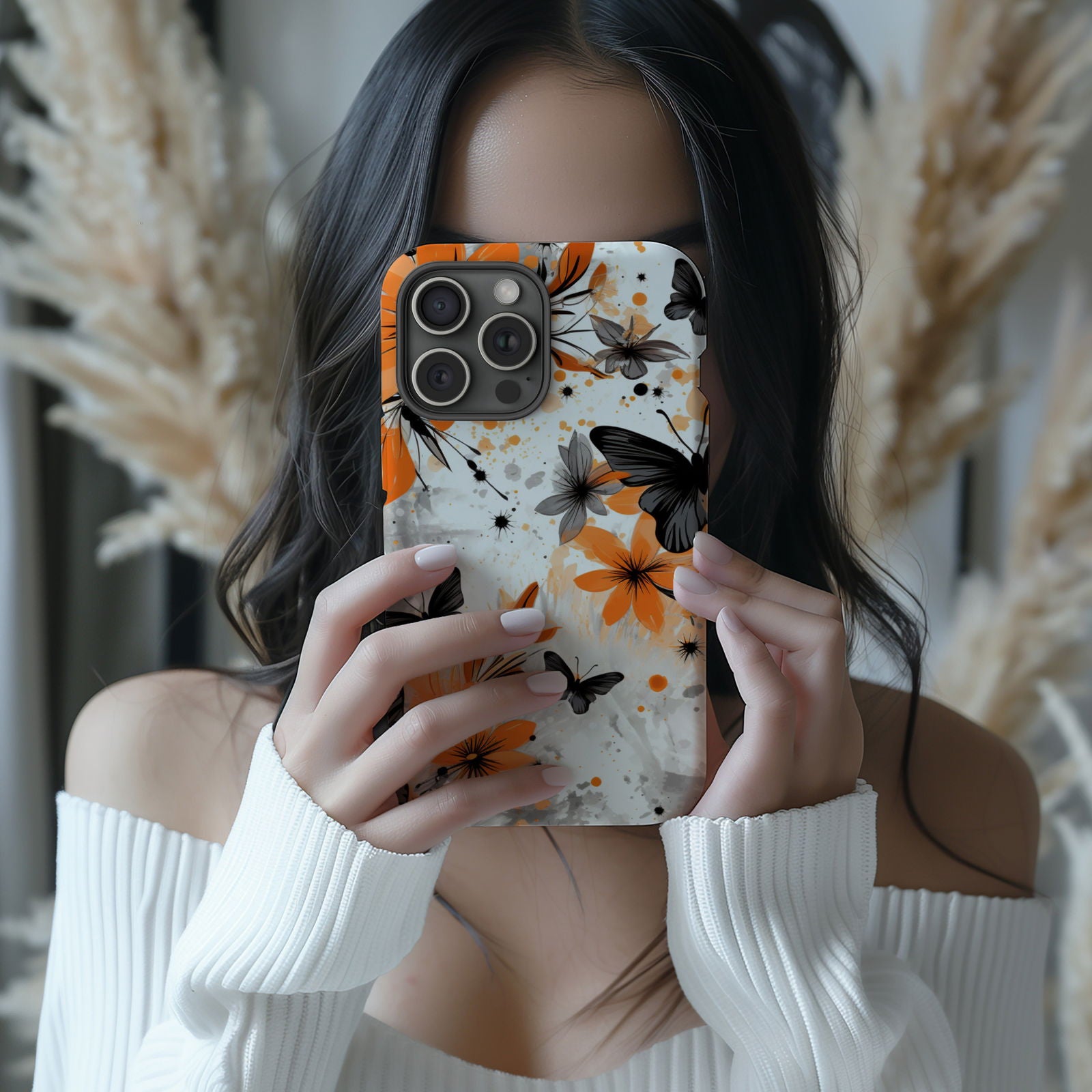 Colorful Butterfly Design MagSafe iPhone Case - Featuring an Array of Vibrant Butterflies, Combining Style and Functionality. - Techy Treasures -  