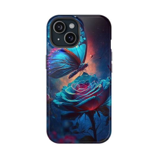 Colorful Butterfly Design MagSafe iPhone Case - Featuring an Array of Vibrant Butterflies, Combining Style and Functionality. - Techy Treasures - Mobile Phone Cases 